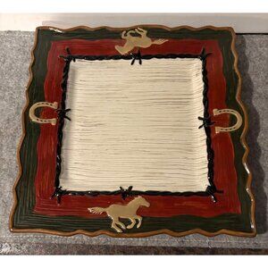 Sonoma Happy Trails 11 x 11 Plate  # 2759